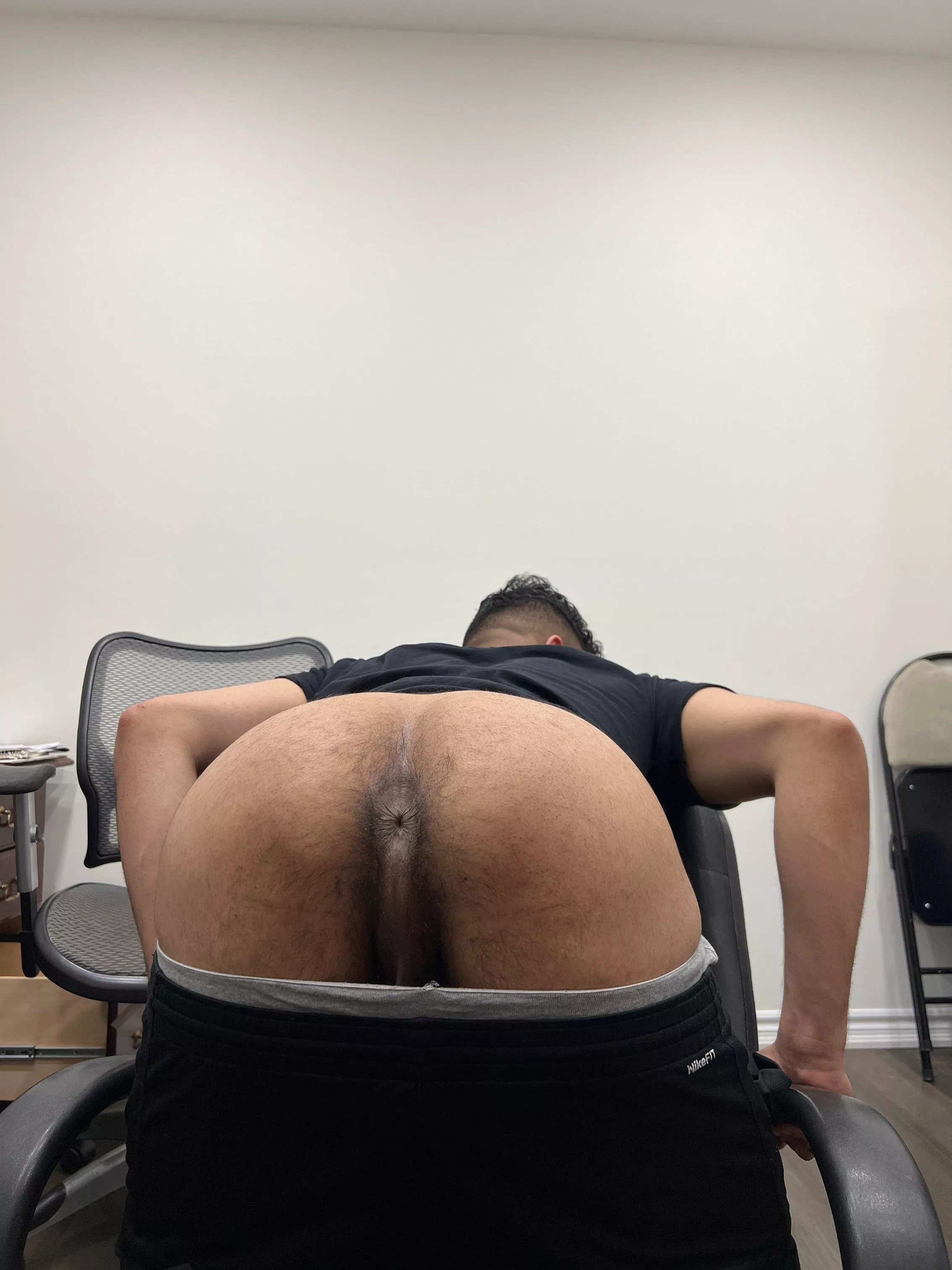 Nut in my hairy hole