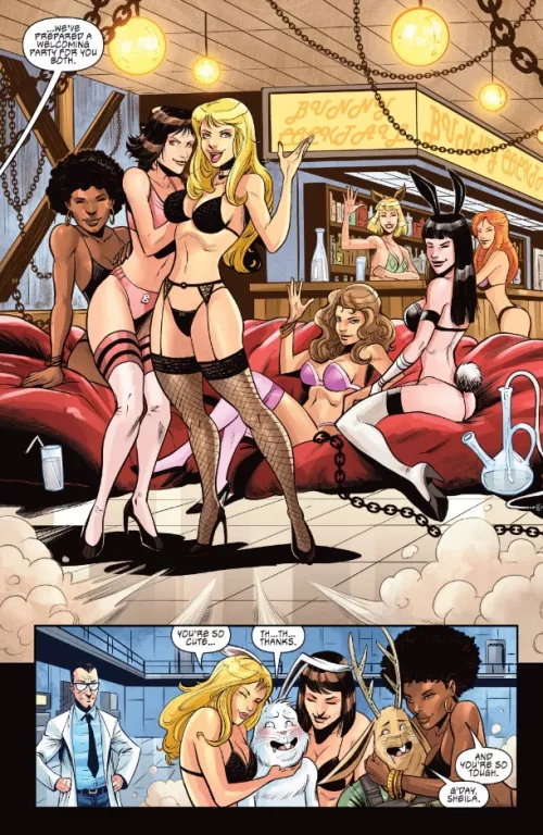 The Welcoming Party [Man Goat & the Bunnyman: Green Eggs & Blam]