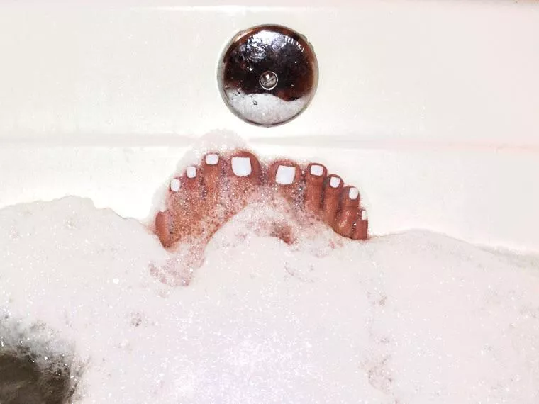 Born in 1971. How have my pedicured feet aged