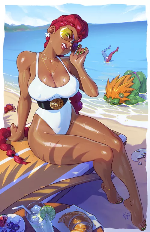 C. Viper at the beach~♥