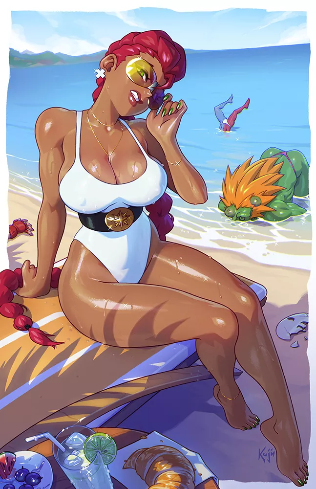 C. Viper at the beach~♥