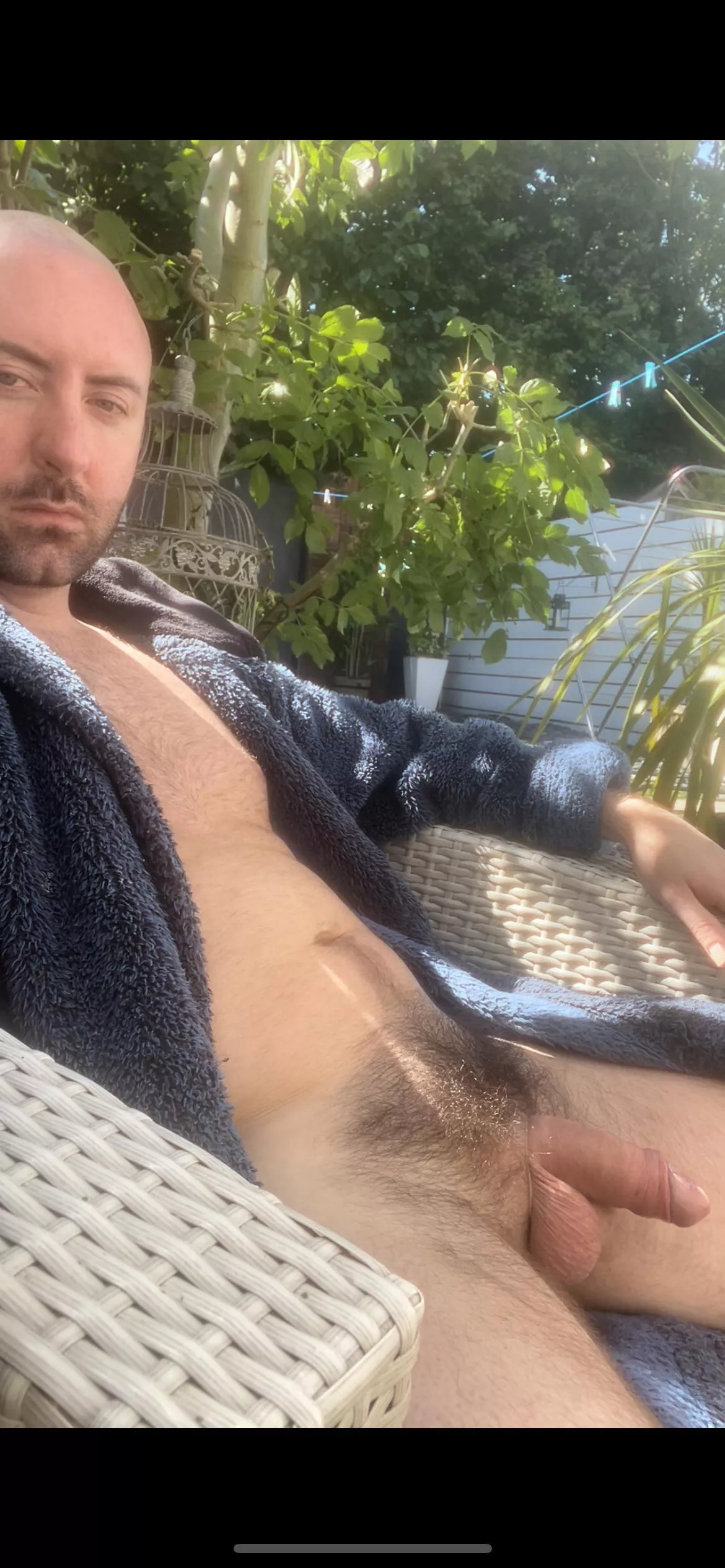 Chilling in the garden sun ☀️