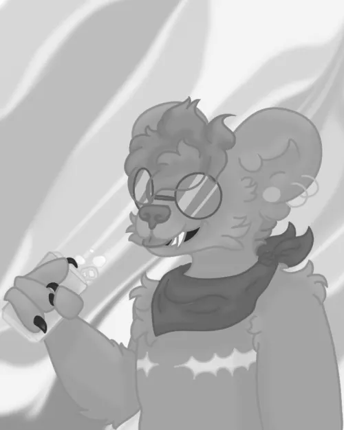 Hi, I'm new to reddit, but not new to the fandom! I'm an artist that often draws in gray scale!