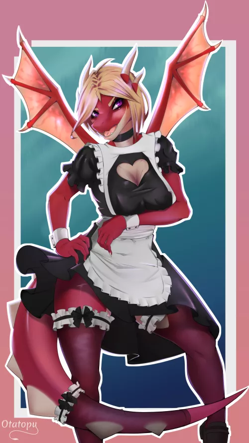 I just finished this painting and wanted to post here because I think she's adorable 💕