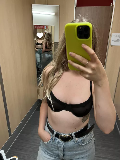 Let’s go lingerie shopping