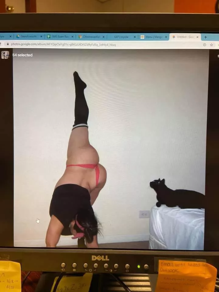 My coworker accidentally uploaded her phone pics to our shared work computer…