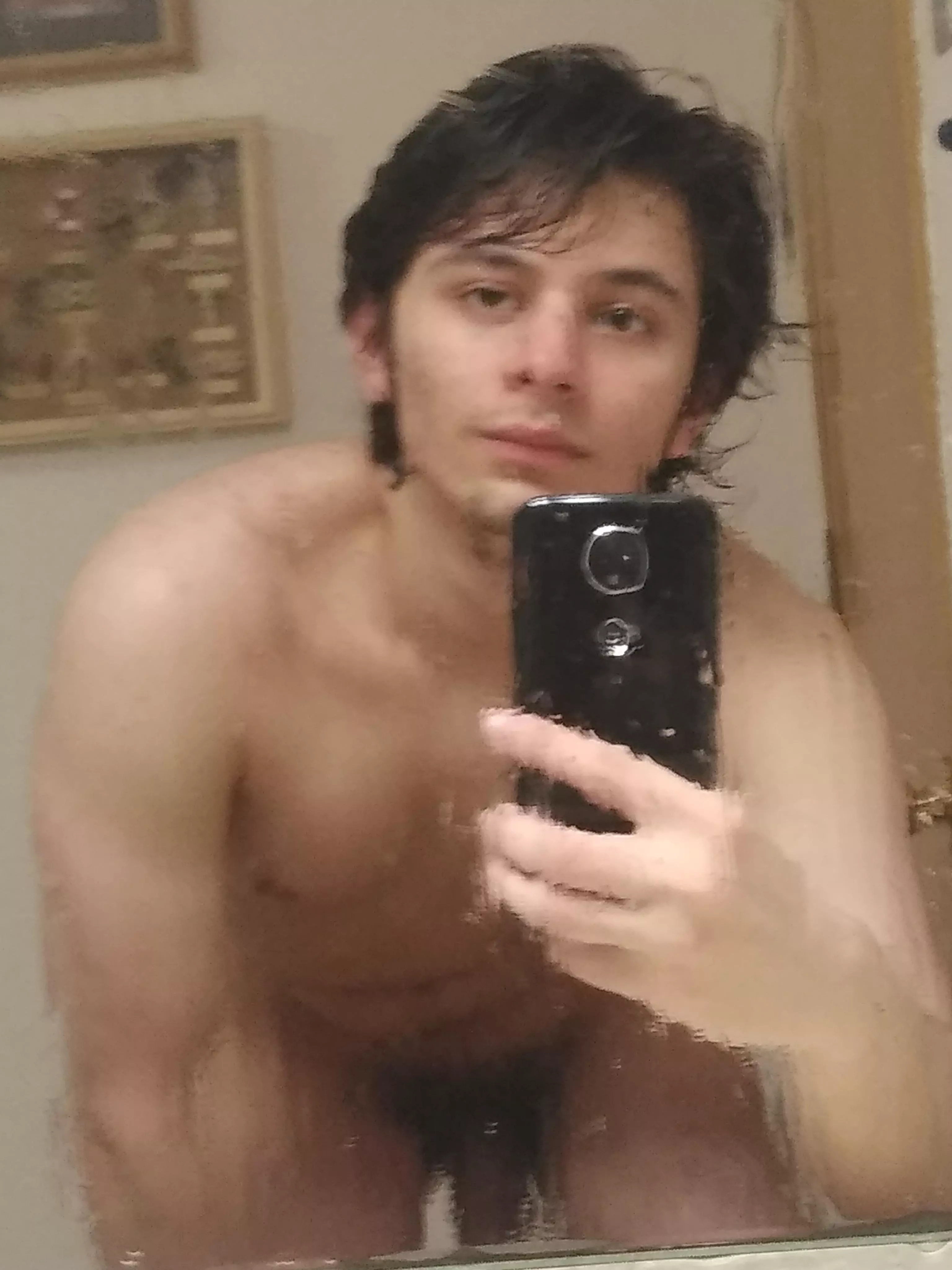 Thought I'd look good without my glasses, lesson learned (M) Thought I'd look good without my glasses, lesson learned (M)