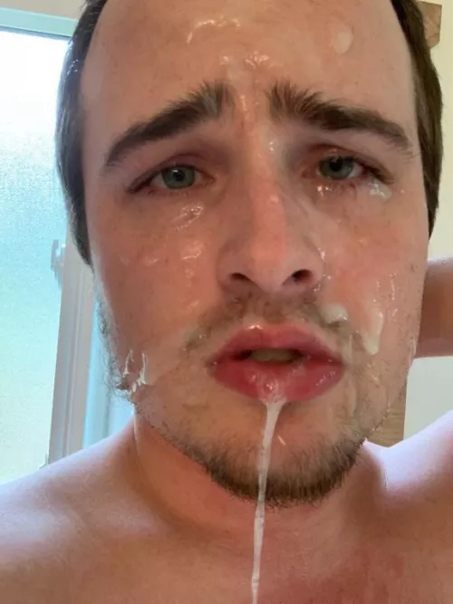 All over my face 😋