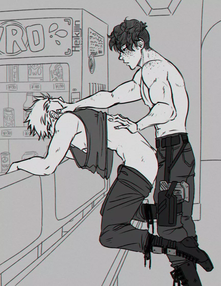 Alleyway Fucc? Alleyway Fuck! Sometimes Deku Just Can’t Help Himself. (By @HeikiJin) | DekuBaku | My Hero Academia
