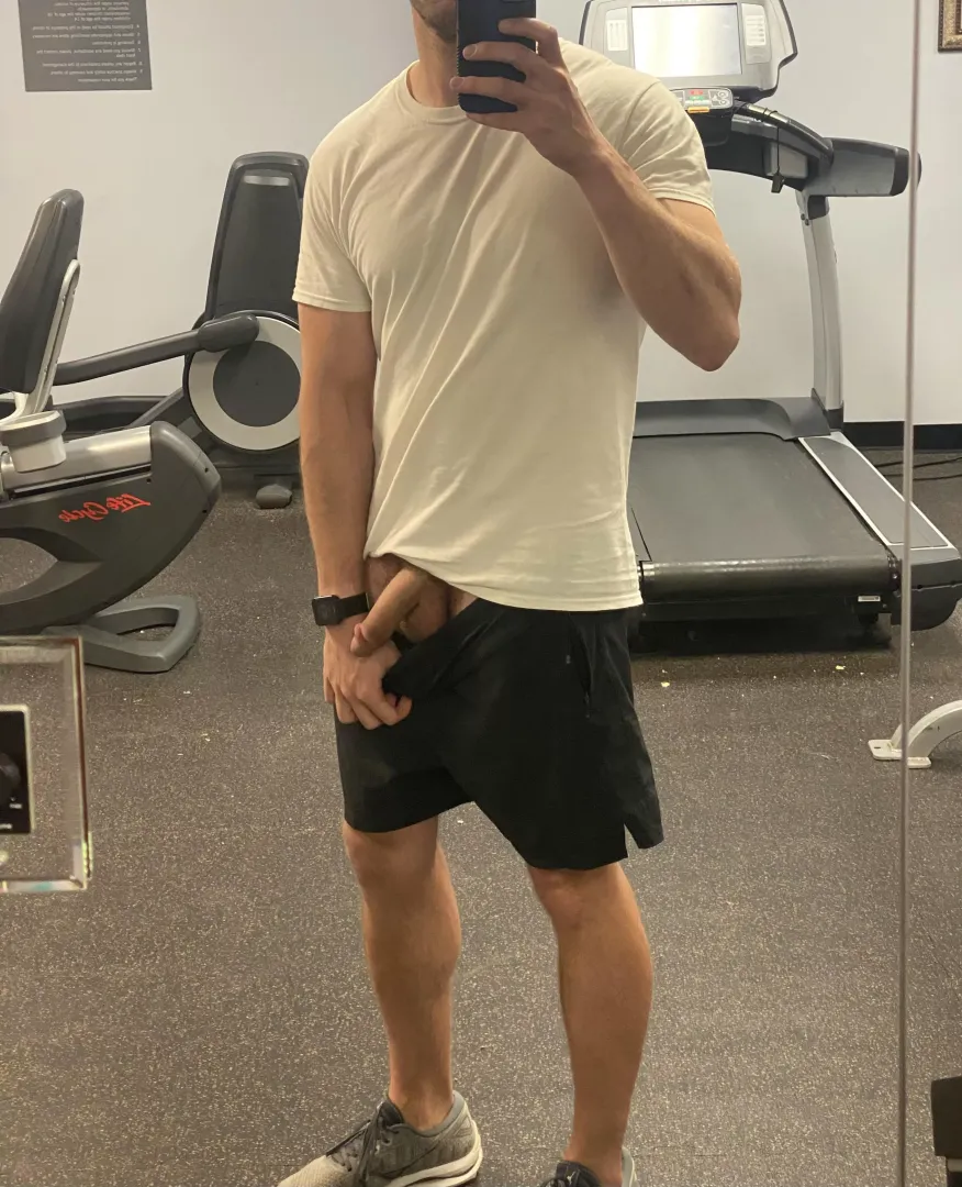 Anyone else whip it out in the gym from time to time?
