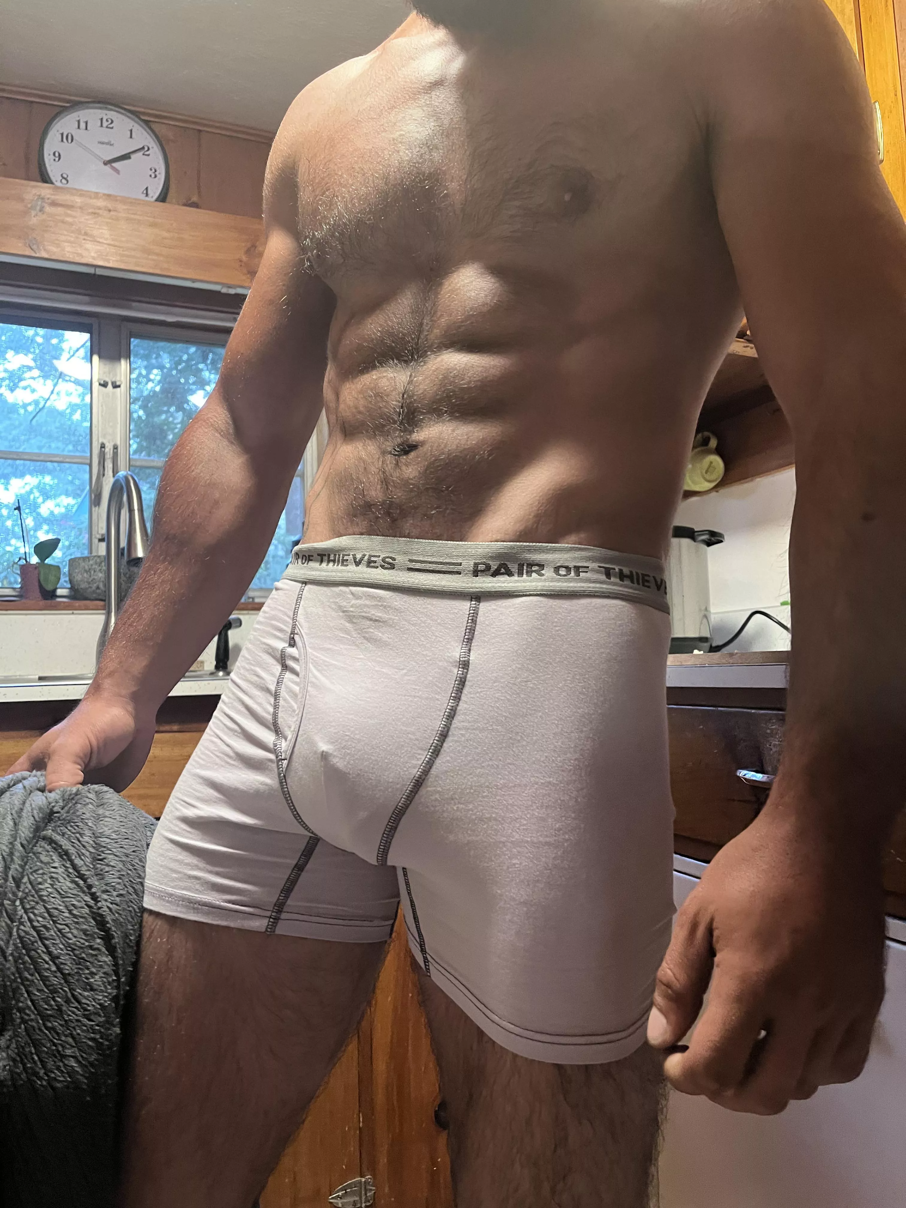 Golden hour abs and V