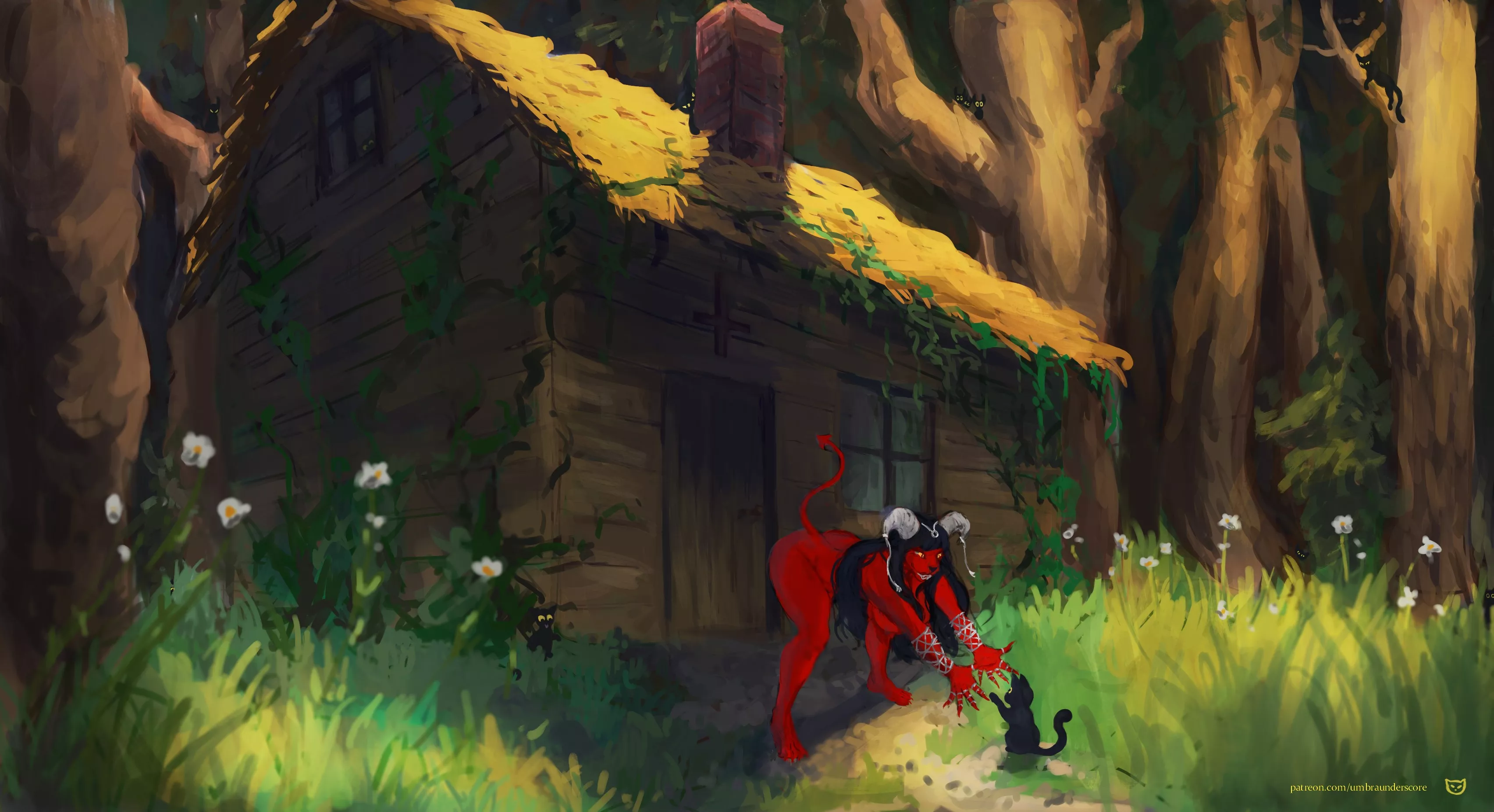 HOW MANY KITTIES DO YOU SEE? (umbraunderscore)