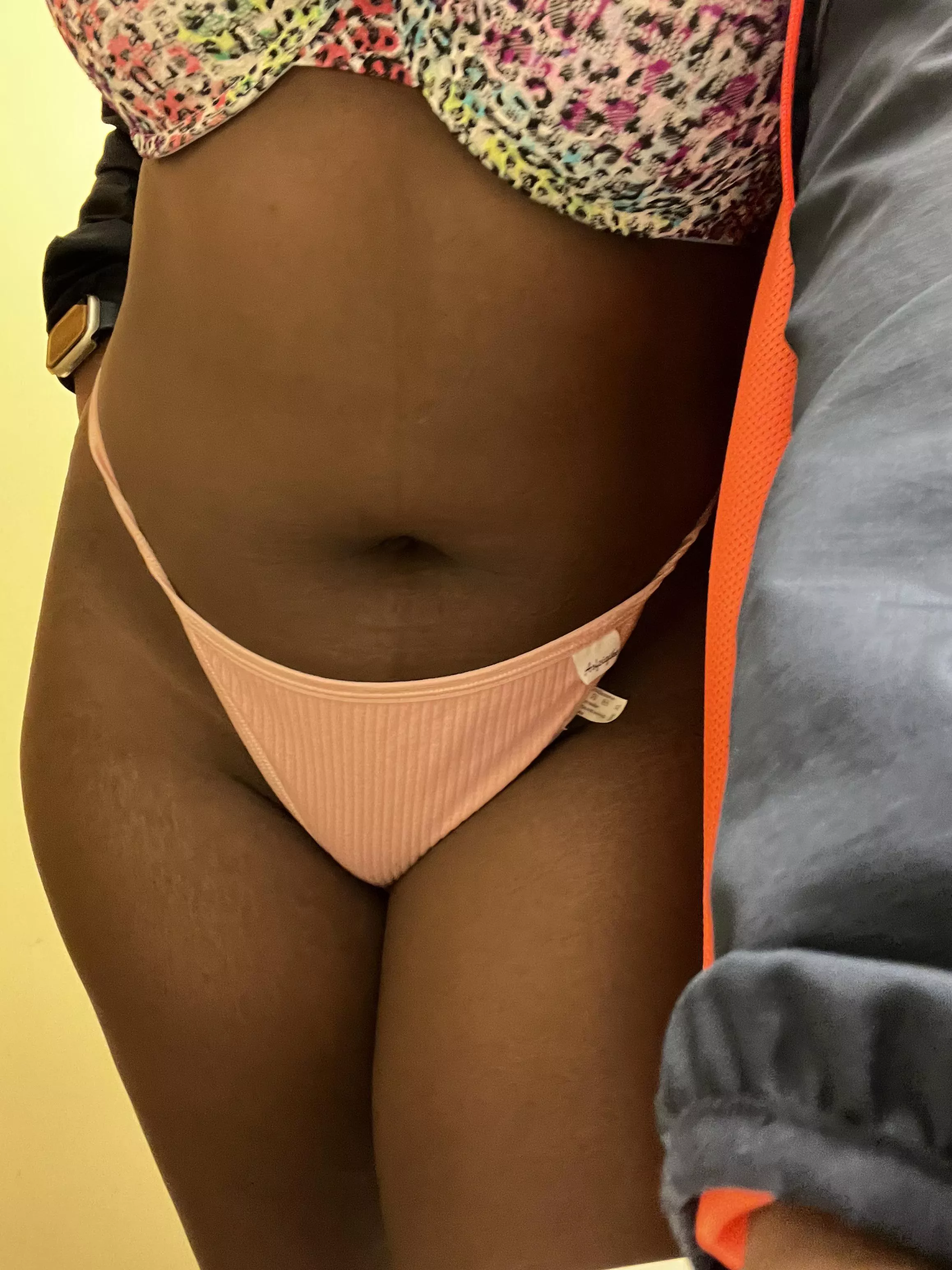 I sneaked a quick thong selfie at work… 😈