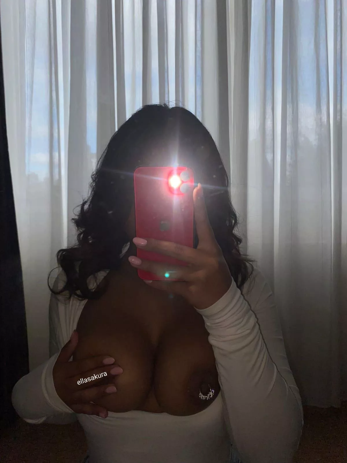 Just a brown girl with juicy tits! 🥰🔥
