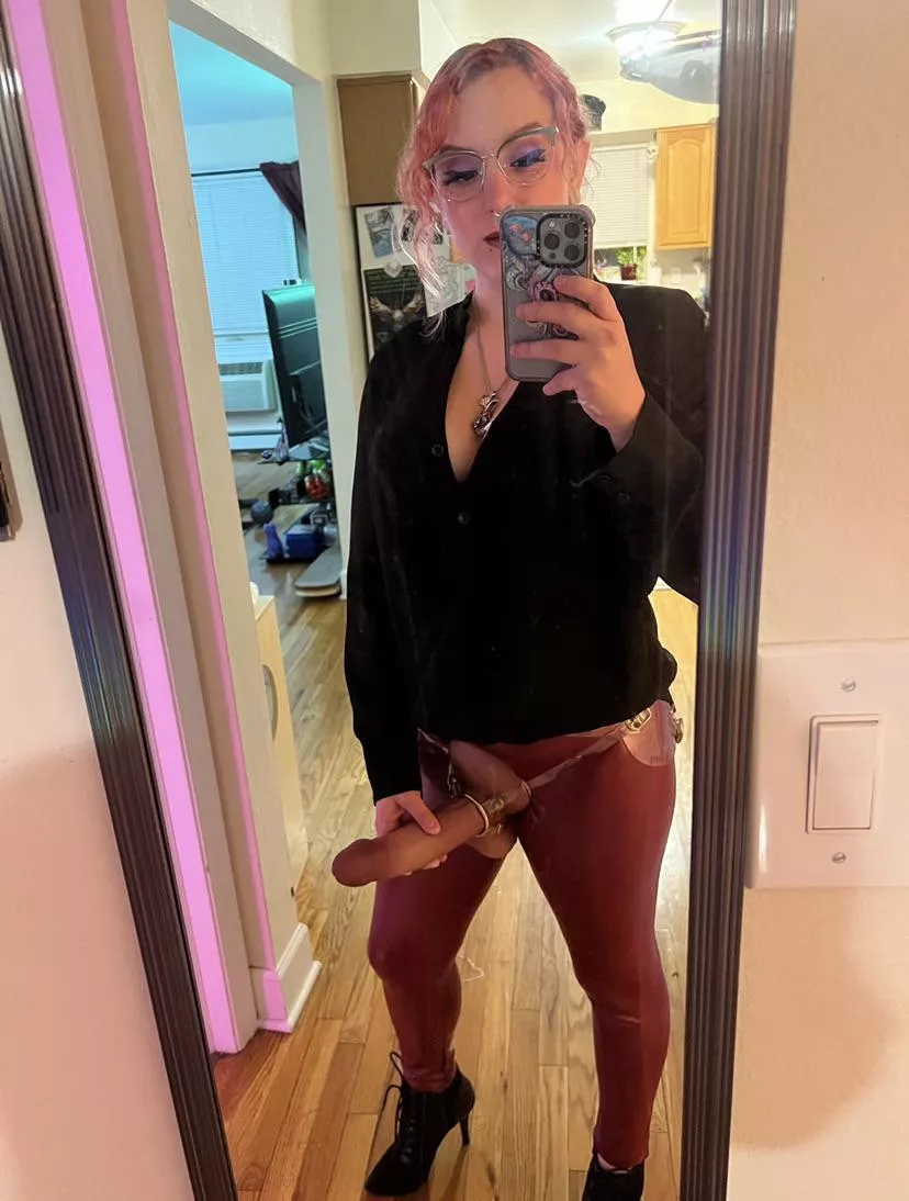 My dicks bigger so I get to fuck ….any questions?