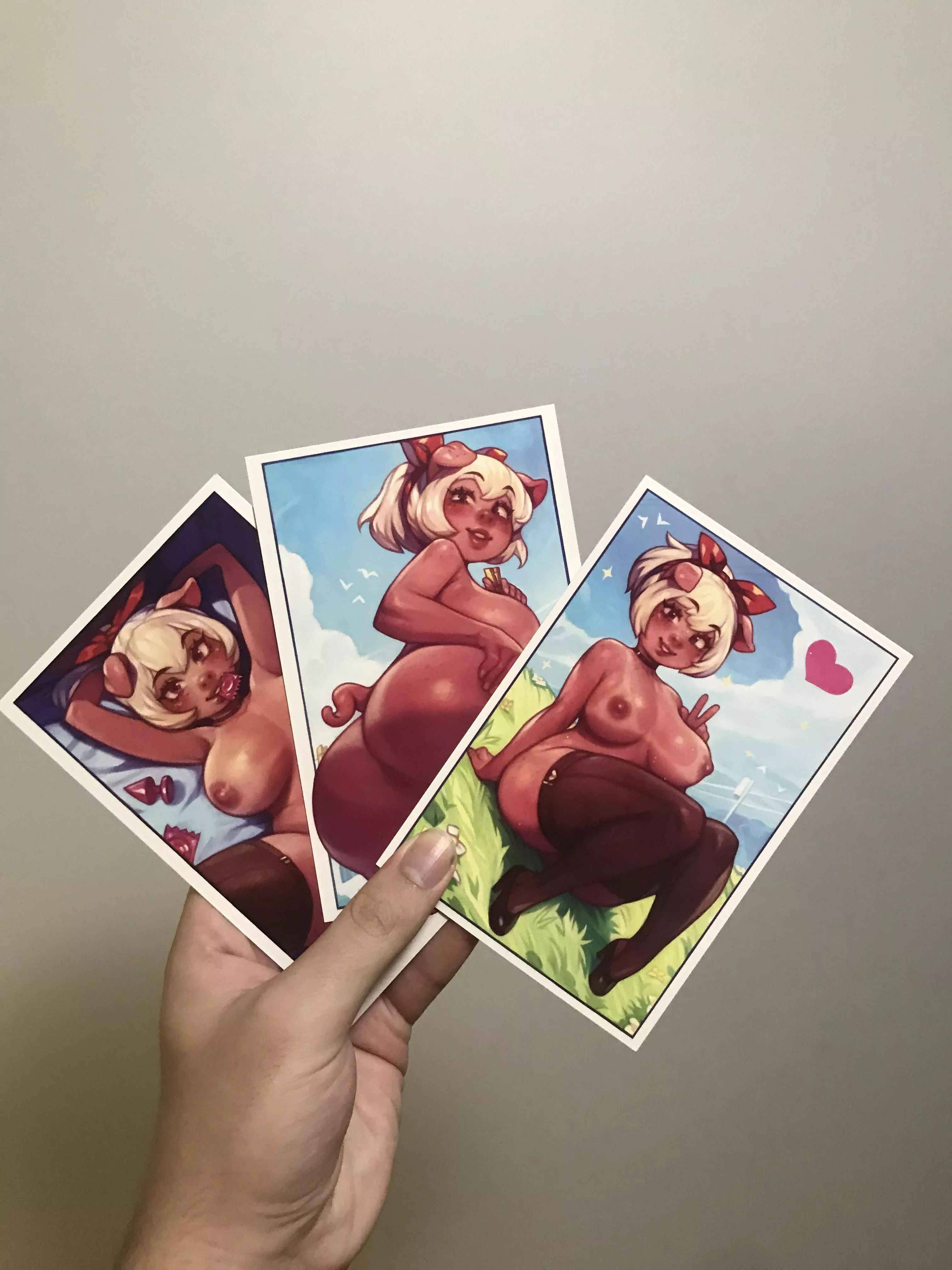 My postcards are here!