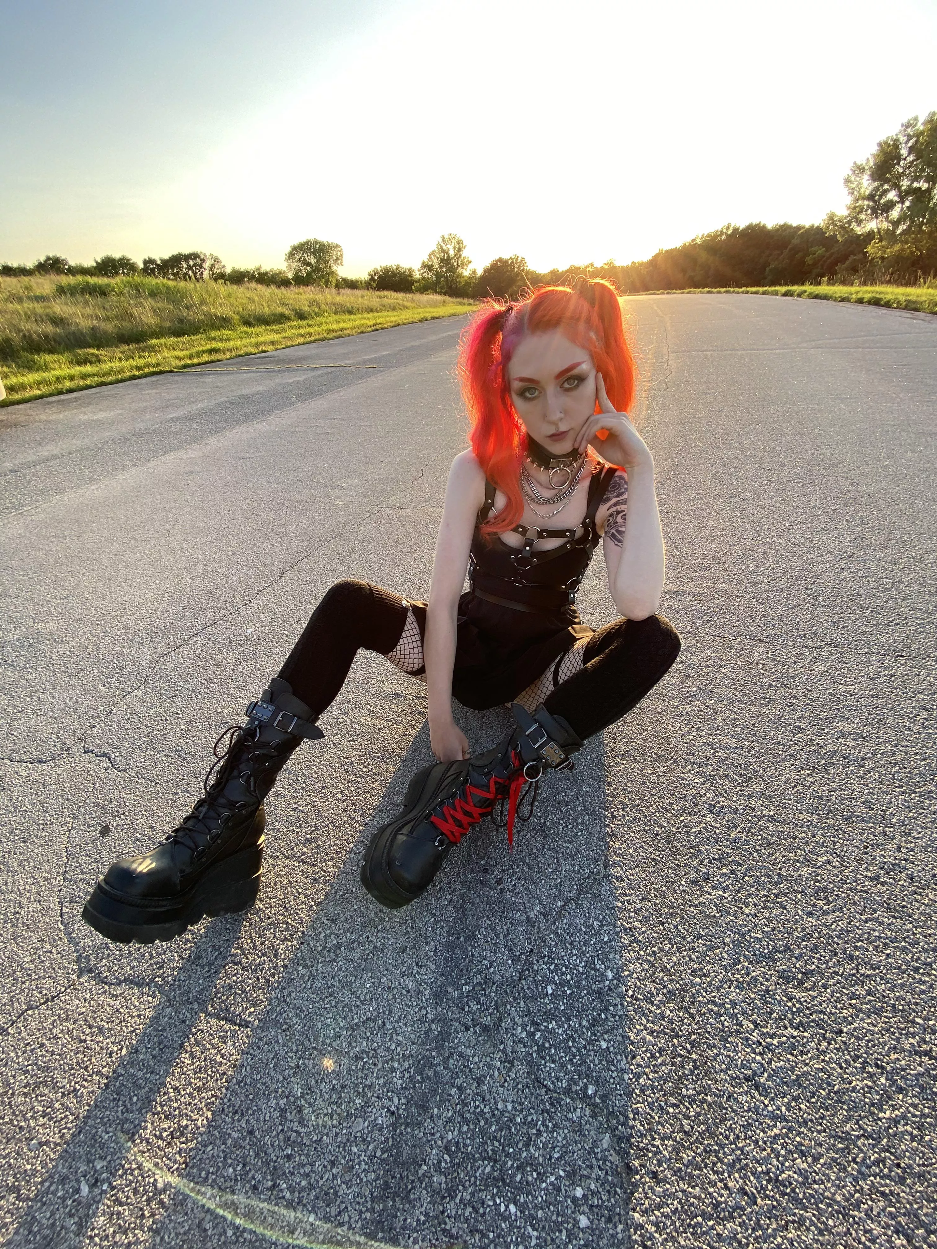 pigtails are for pulling 😛