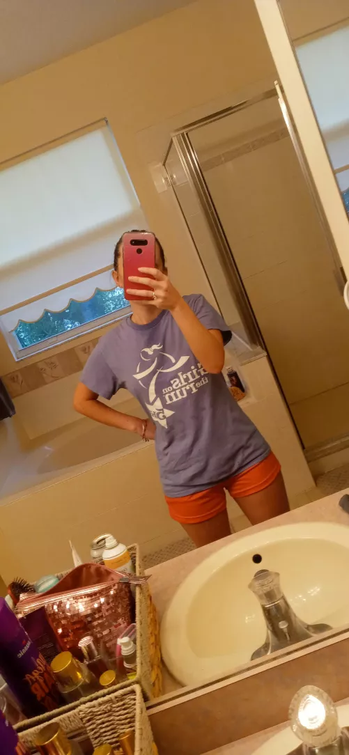 Sweaty AF 🥵 Finally getting into a good workout routine