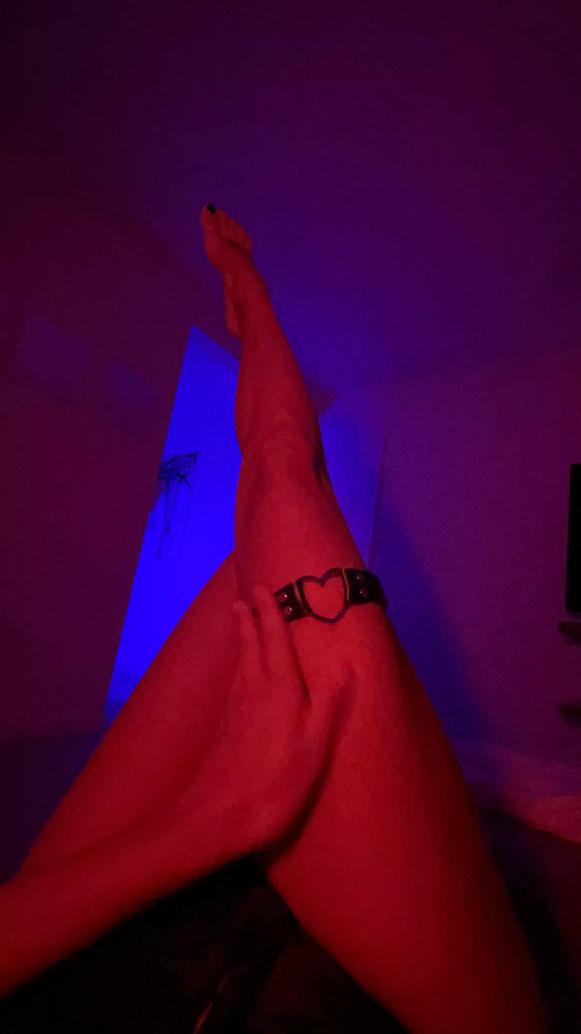 Too much for TikTok… flagged for foot fetish?