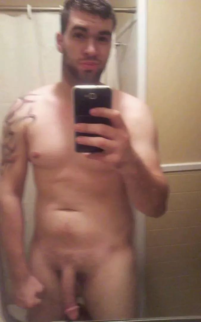 What would you say if you walked in on me like this?