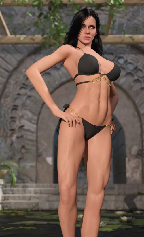 Yennefer in her spa (ArtemisAllure)