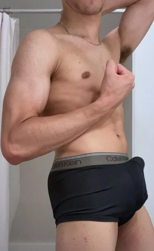 A little flex session 🧱’d up