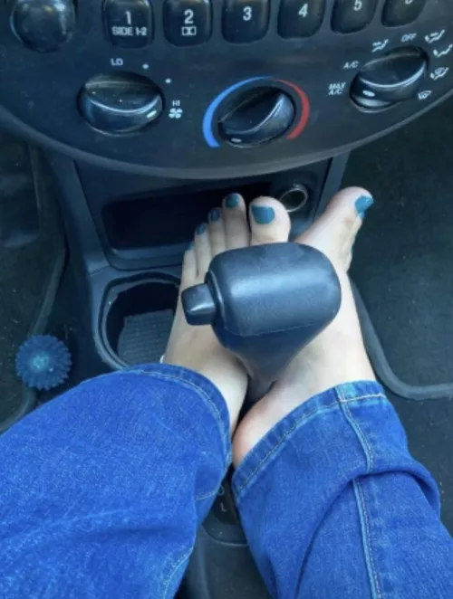 Giving my car a little attention 😏