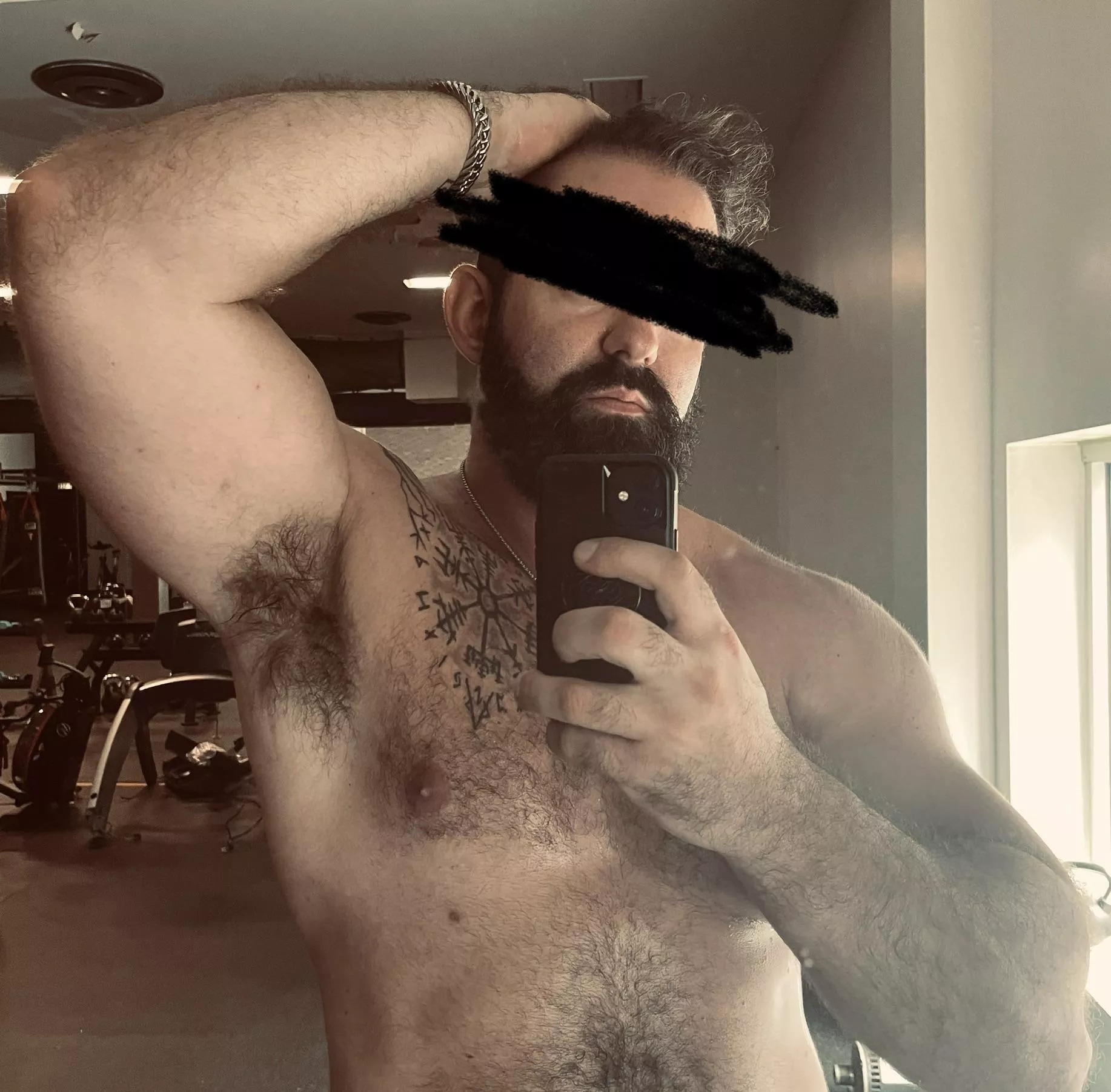 Hard gym sesh..I could use a post workout rub down.