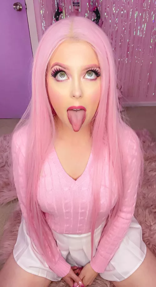 I don't have a very big mouth, is that ok? 🥺👉👈