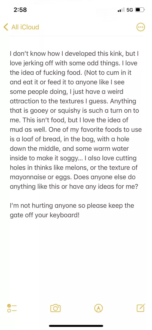 Looking for suggestions for my fetish