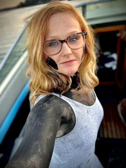 Nude body painting photoshoot done! Can’t wait to see the results! 🔥