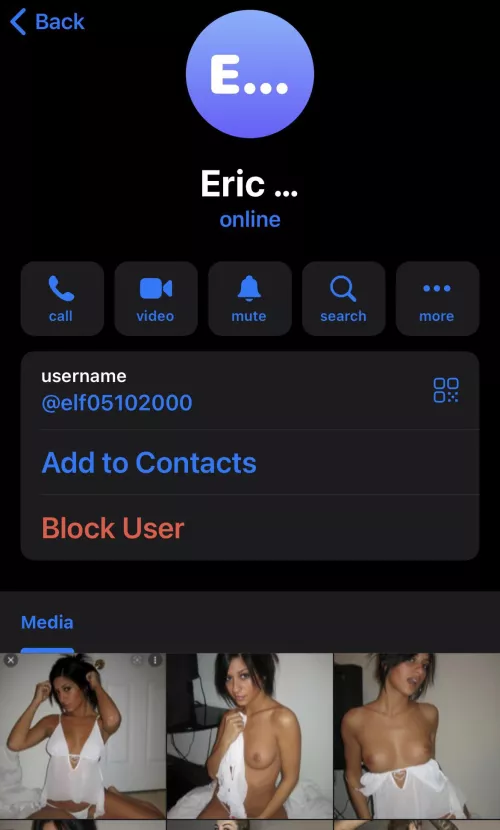 Please beware he is using pics of former porn star raven Riley . Do not trade