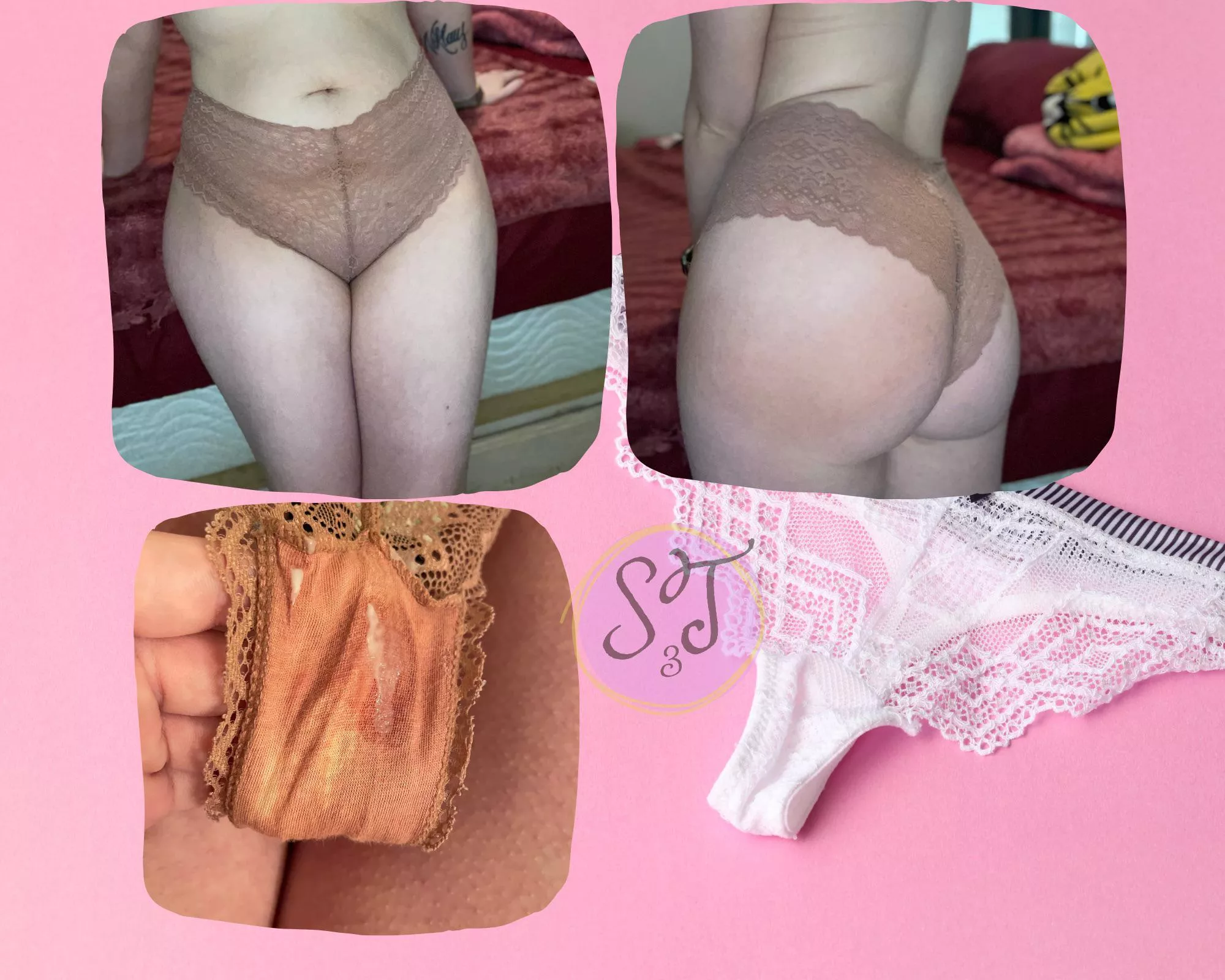 [selling] READY TO SHIP! My nude laces panties are creamy and ready just for you! $35 plus shipping US only 🖤 hurry and message before they are gone!