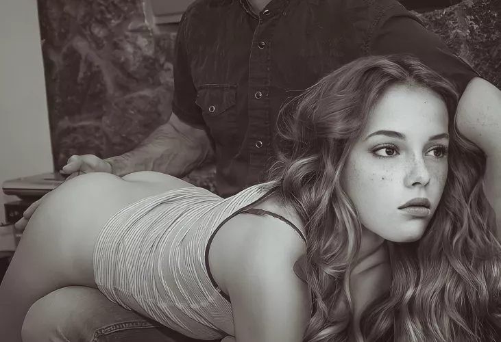 Sometimes even a good girl gets a spanking 🧡