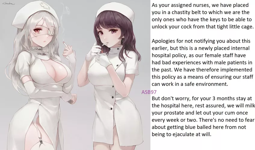Always nice to have some quality nurses taking care of you at the hospital