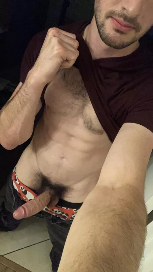 I hope our neighbors don’t see us through the glass door…. Unless you want them to 😈