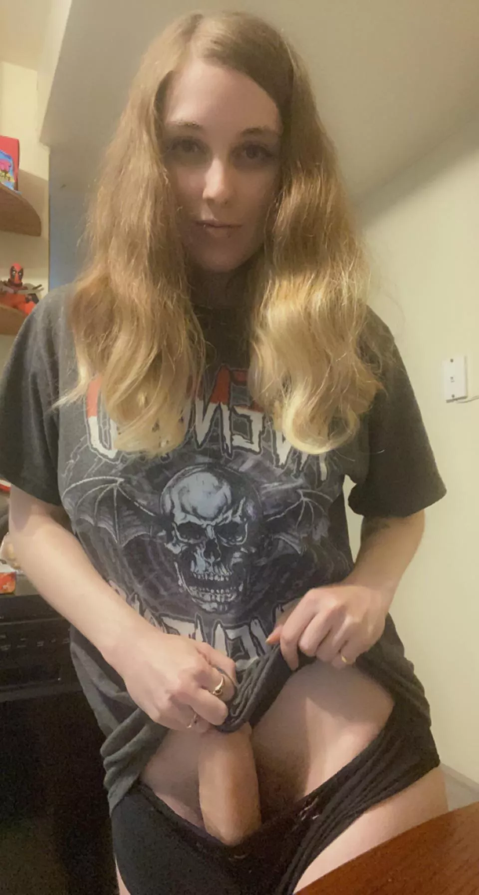 It’s night so you know I’m excited… The darkness takes over 🖤