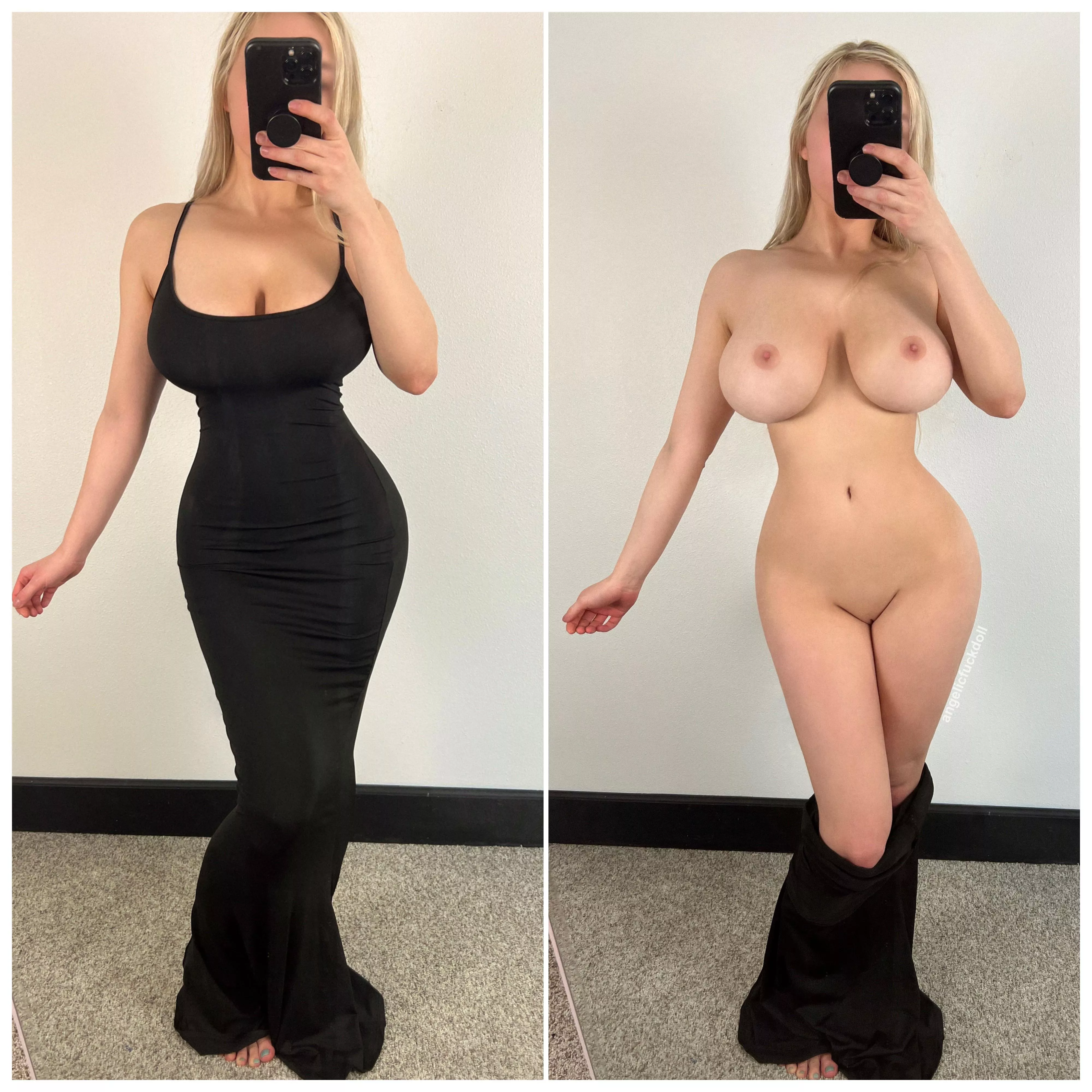 My little black dress 🖤💋