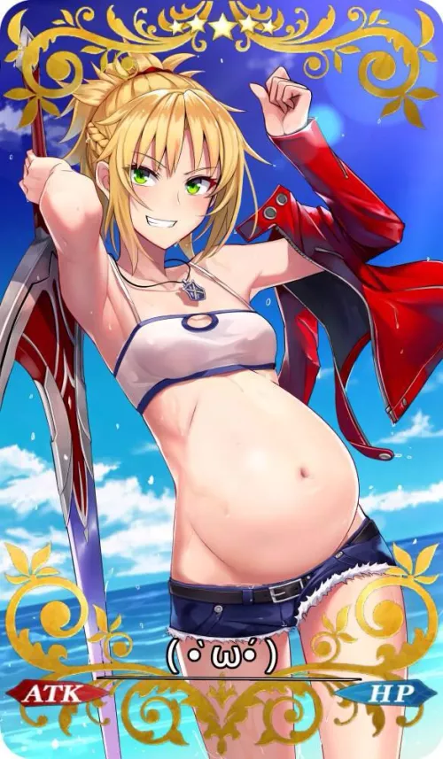 preggo Mordred