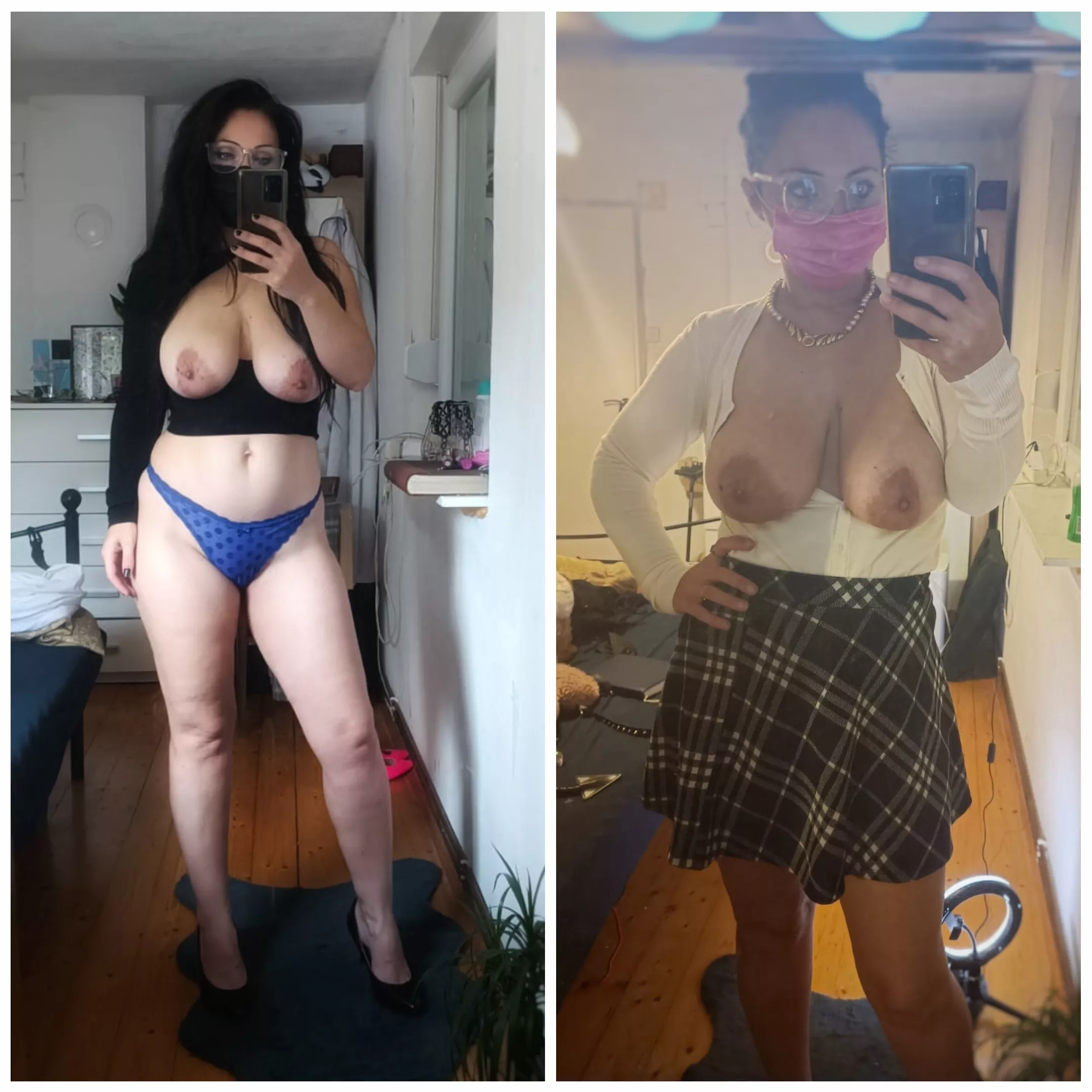 Skirt off or skirt on?