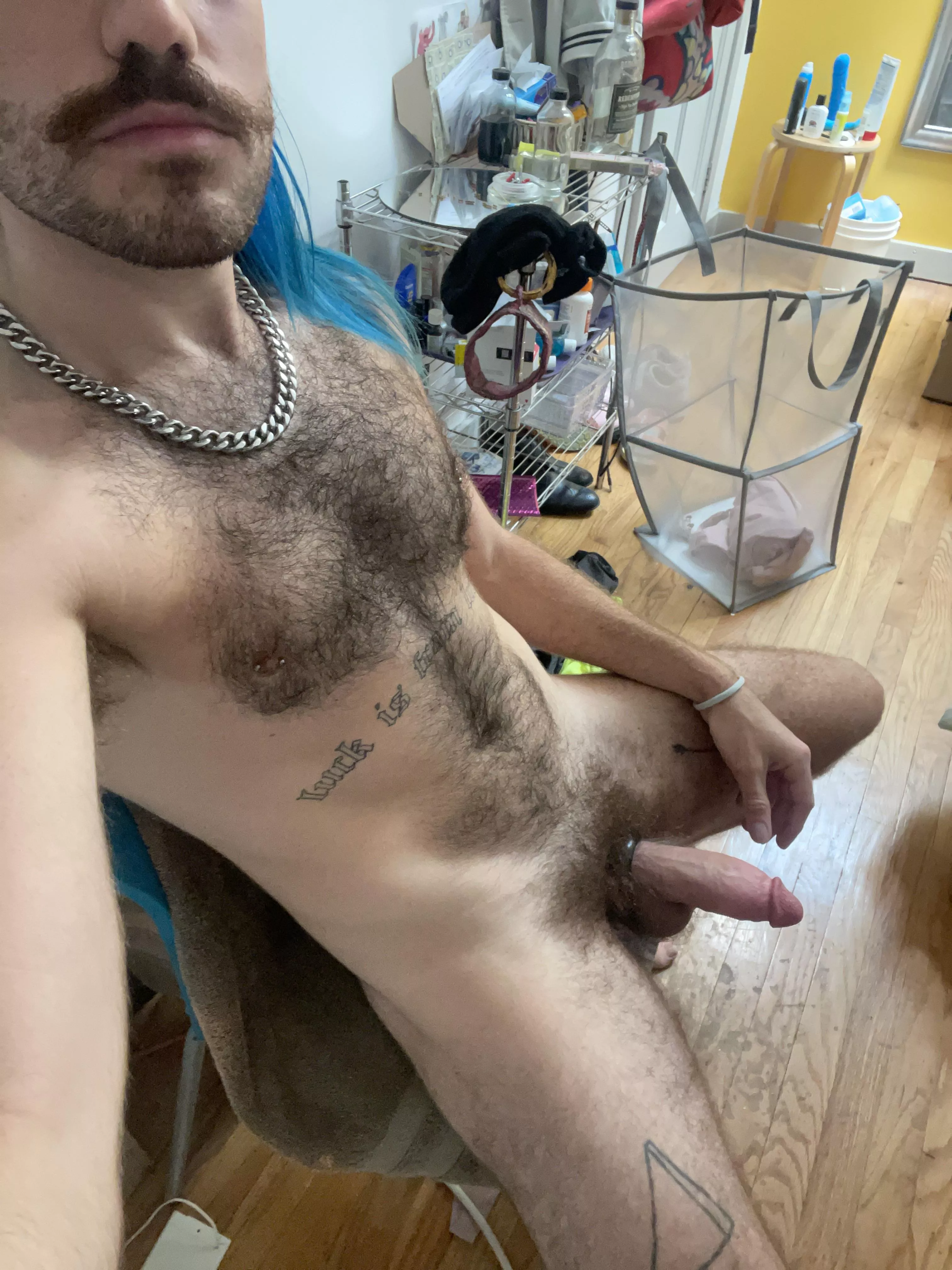 What’s more of a handful the fur or the cock?