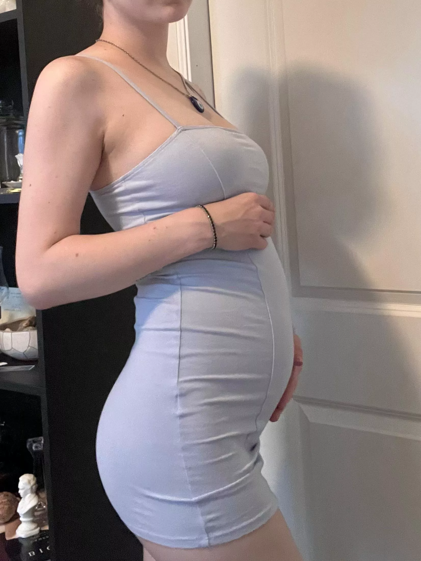 would you think I’m pregnant if you saw me in public like this?💦