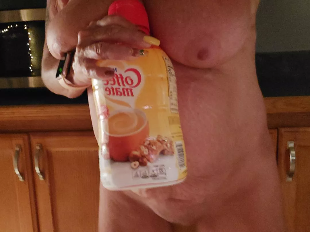 Cream with the coffee?