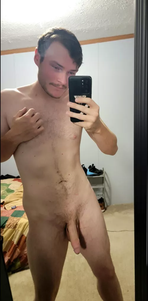 fresh out of the shower, who wants to get dirty? 😏