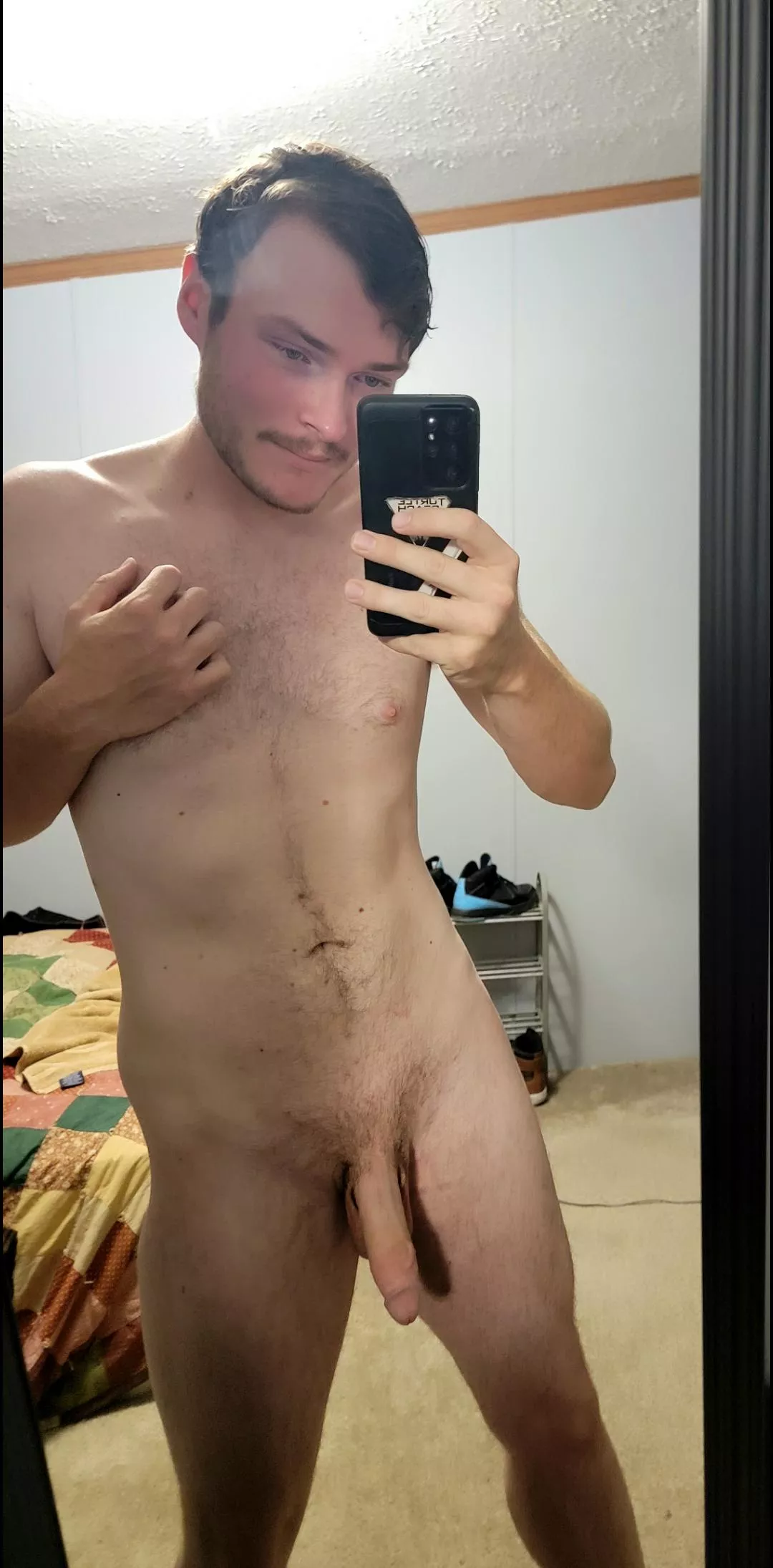 fresh out of the shower, who wants to get dirty? 😏