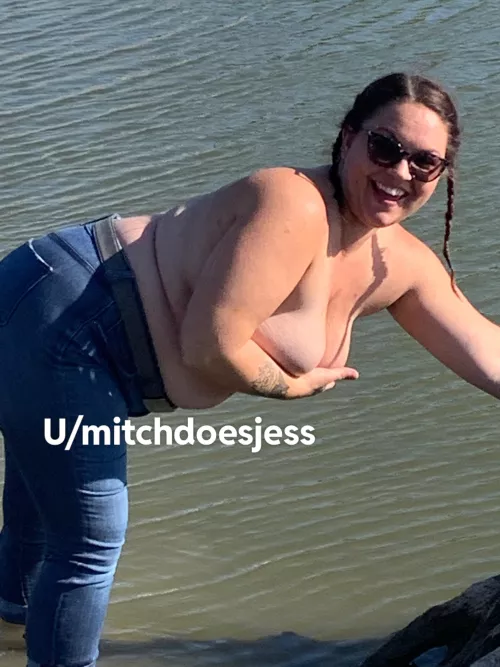 Just playing in the water