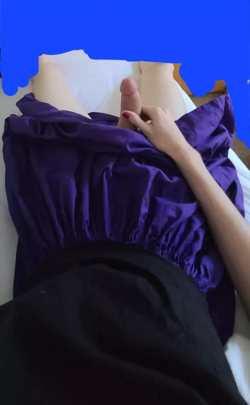 my girl cock is poking out, will you please suck it?