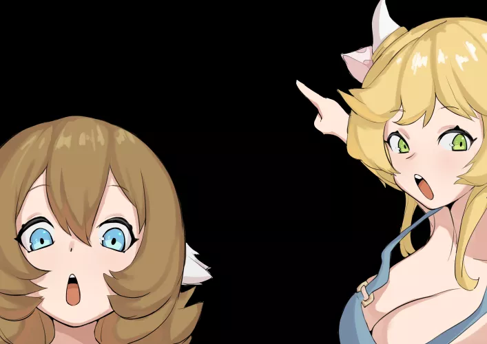 POV: They saw your monster waifu.