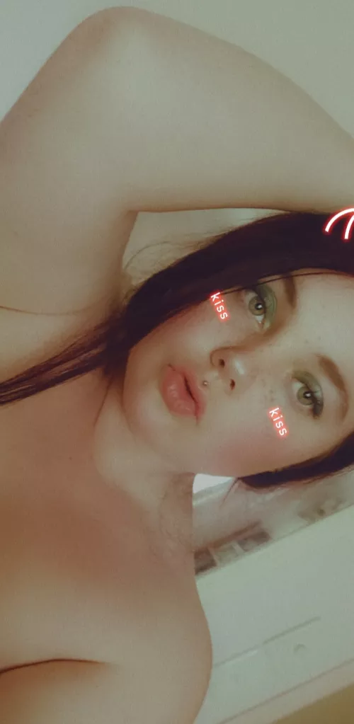 Really loving my makeup here 😈 F (NSFW)