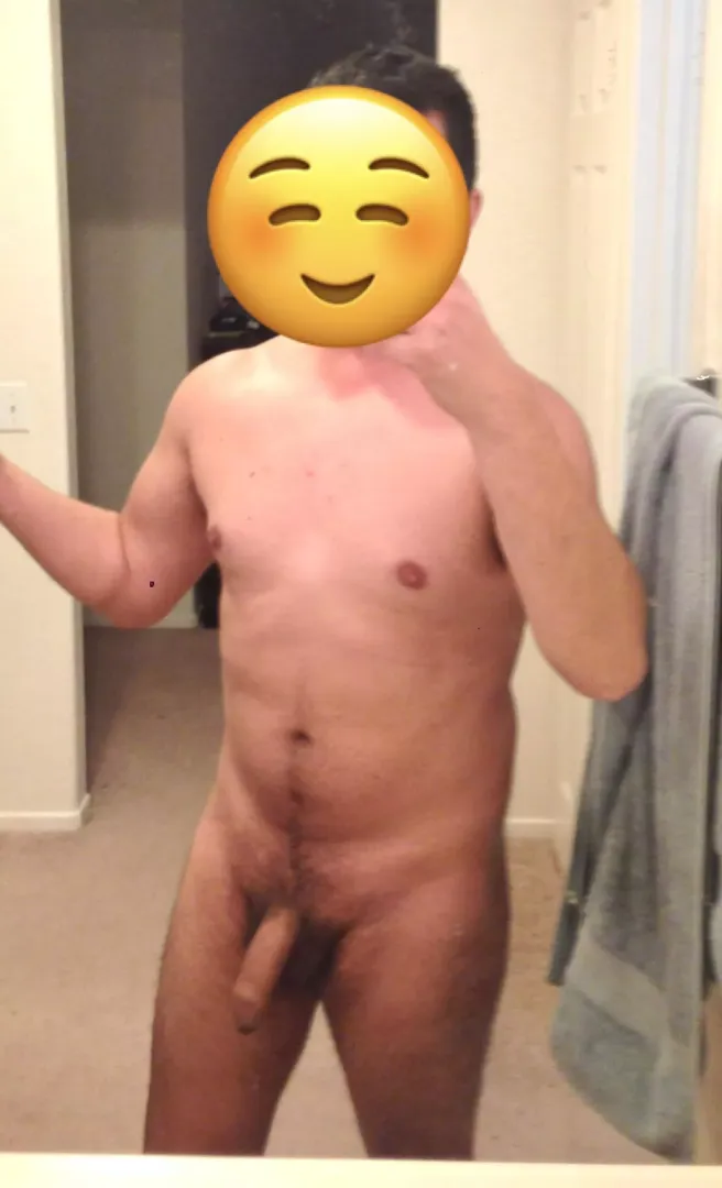 Started going to the gym to tone up and I now feel confident showering and being nude in the locker room